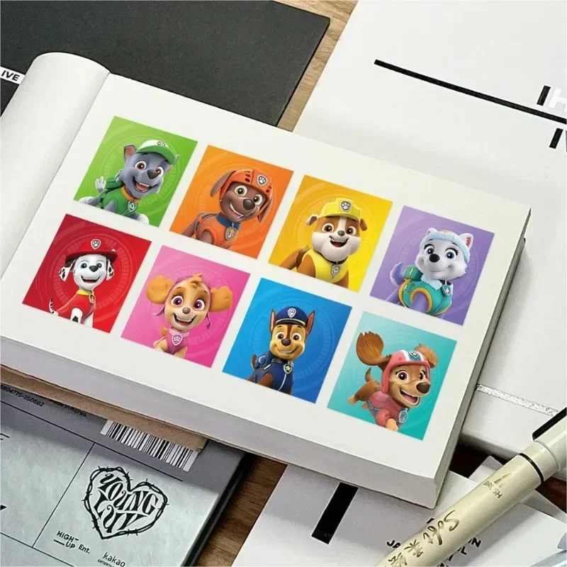 500PCS Paw Patrol Sticker Chase Cartoon Children Label Stickers Cute Toy