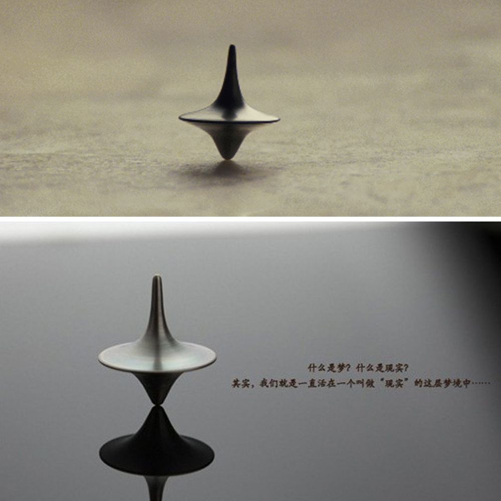 Metal Gyro Great Accurate Silver Spinning Top