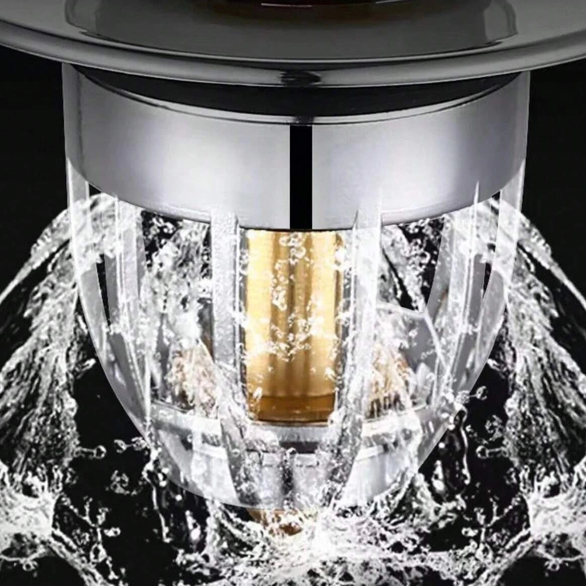 Universal Rebound Drain Plug Filter Basin Pop-up