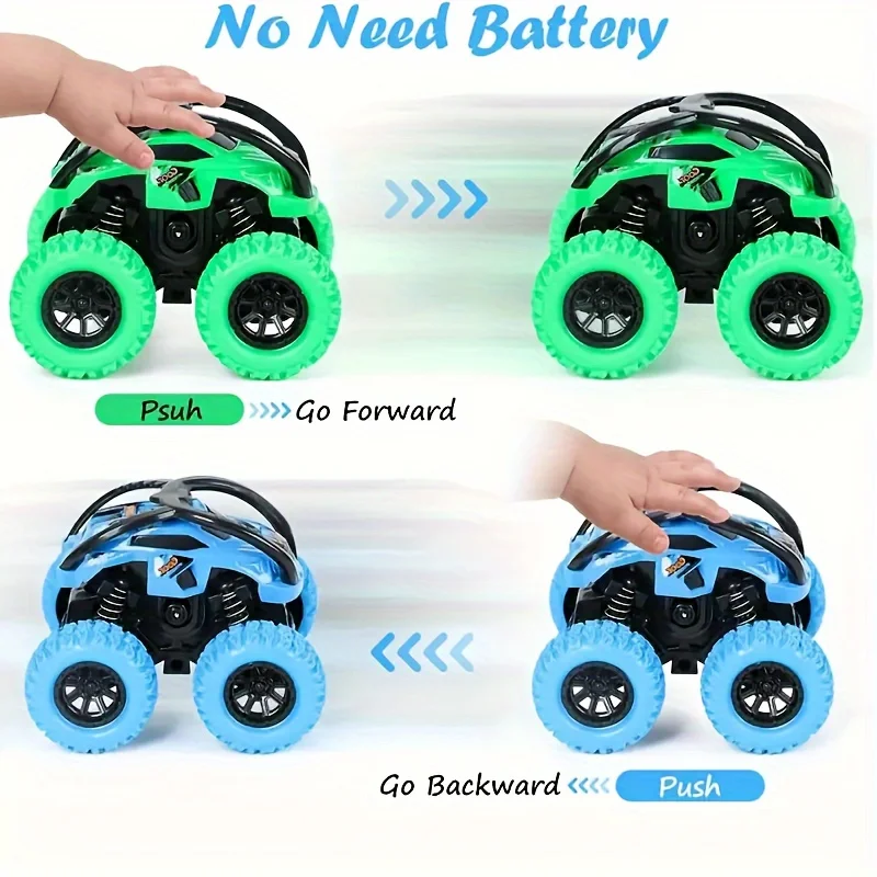 Toy Monster Truck Set for Kids Aged 3 to 6