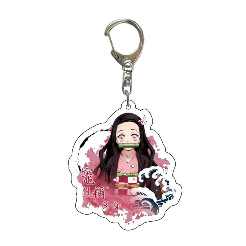 Anime Demon Slayer Keychain Cartoon