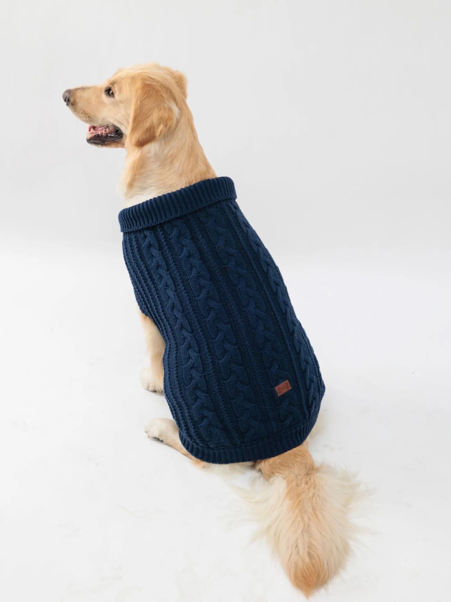 Cozy Knitted Pet Sweater for Winter - Keep Your Dog