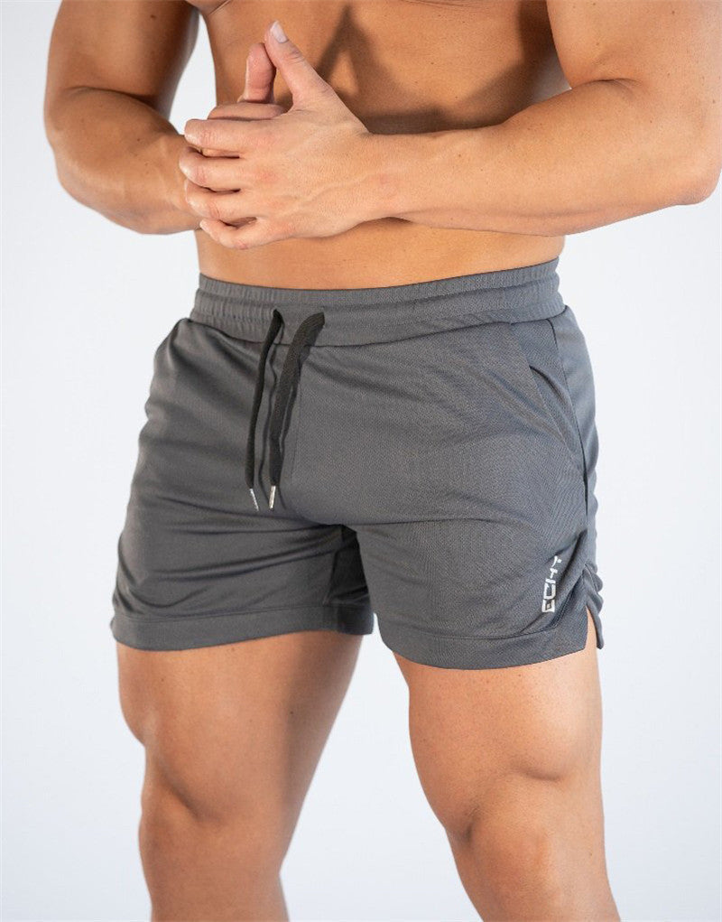 Mens Gym Training Shorts Men Sports Casual Clothing Fitness Workout