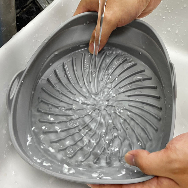 Foldable Air Fryer Silicone Liners Reusable Silicone Air Fryer