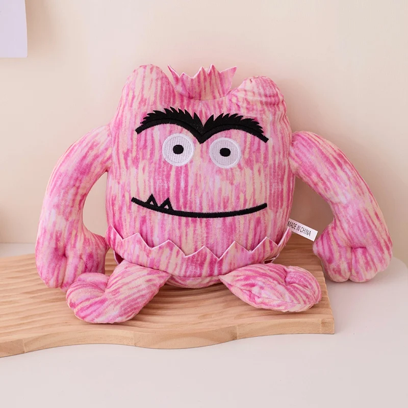 New 15cm Colorful Monster Throw Pillow Doll Stuffed Toys