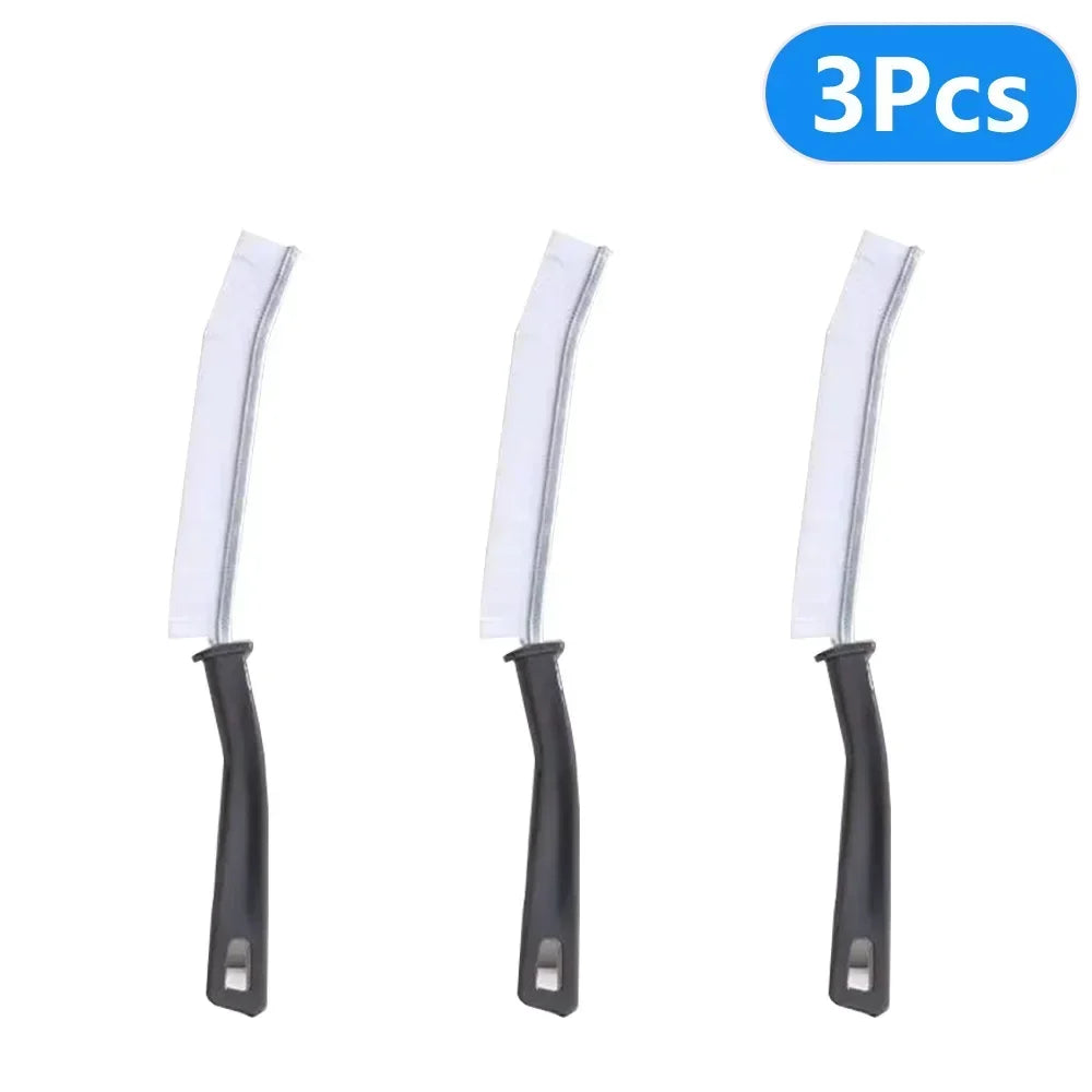 Cleaning Brush Hard-Bristled Crevice Cleaning Brush for Stiff Angled Bristles