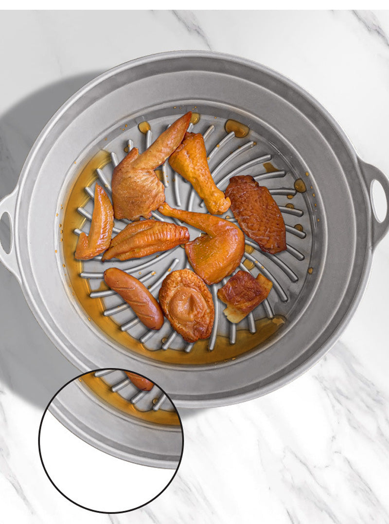 Foldable Air Fryer Silicone Liners Reusable Silicone Air Fryer