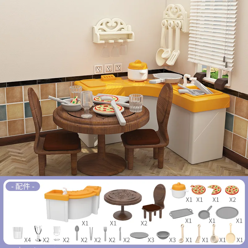 mini supermarket shopping games dollhouse