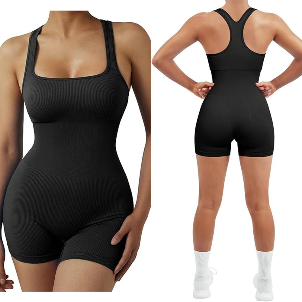 Romper Selveeless Fitness Bodysuit Sportswear Women Jumpsuit