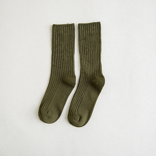 1 Pair Retro Women Cotton Loose Socks