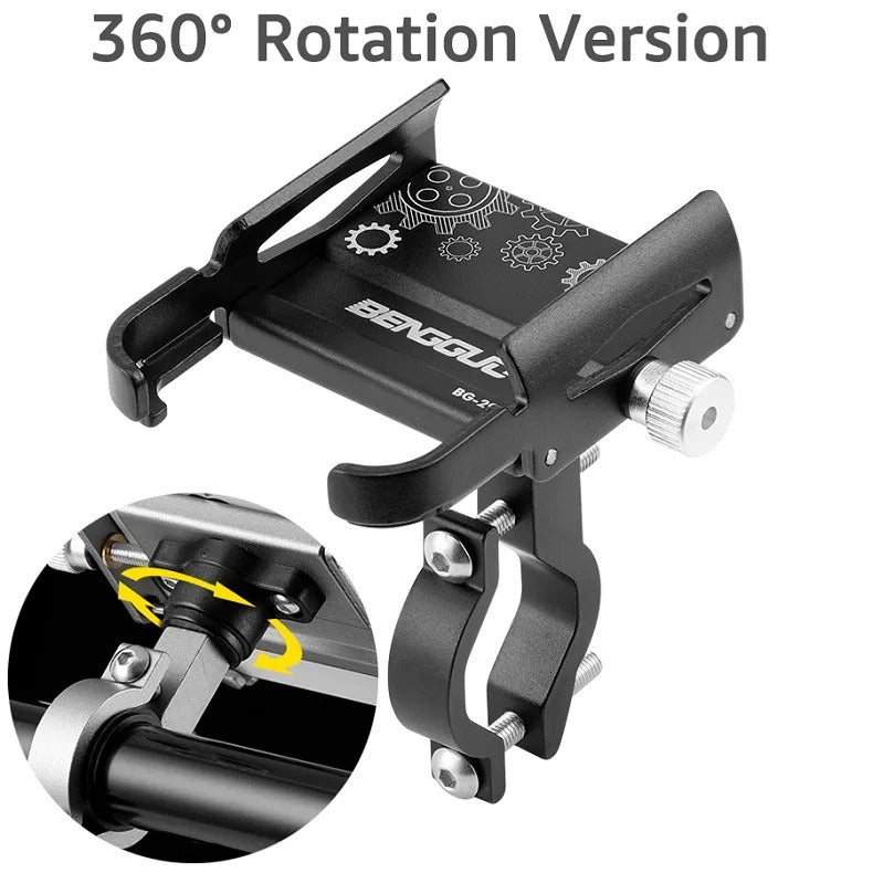 Bike Phone Holder 360 Rotation Bicycle Phone Holder for 4.7-7.0 inch