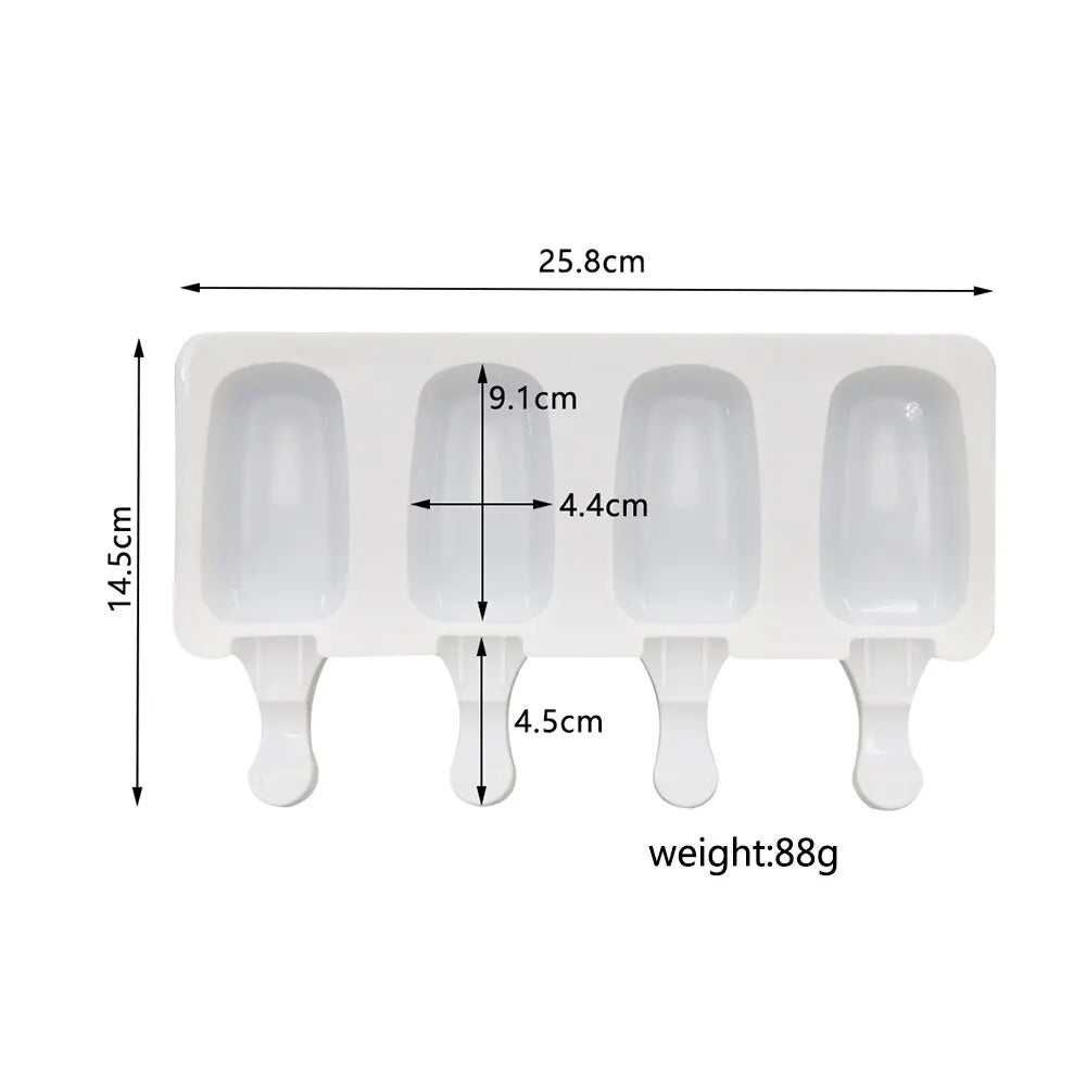 Silicone Ice Cream Mold Magnum Silicone Mold DIY Fruit