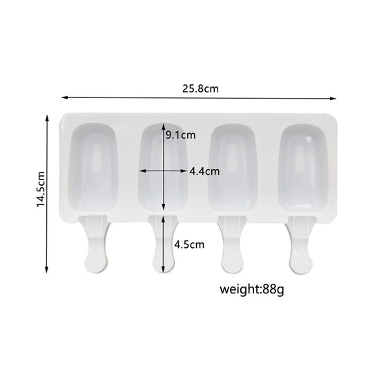 Silicone Ice Cream Mold Magnum Silicone Mold DIY Fruit