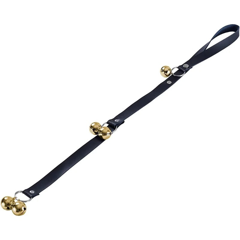 Leather Dog Doorbells for Door Knob Potty Training