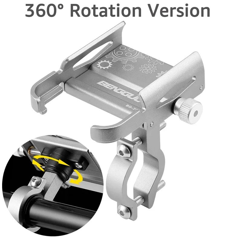 Bike Phone Holder 360 Rotation Bicycle Phone Holder for 4.7-7.0 inch