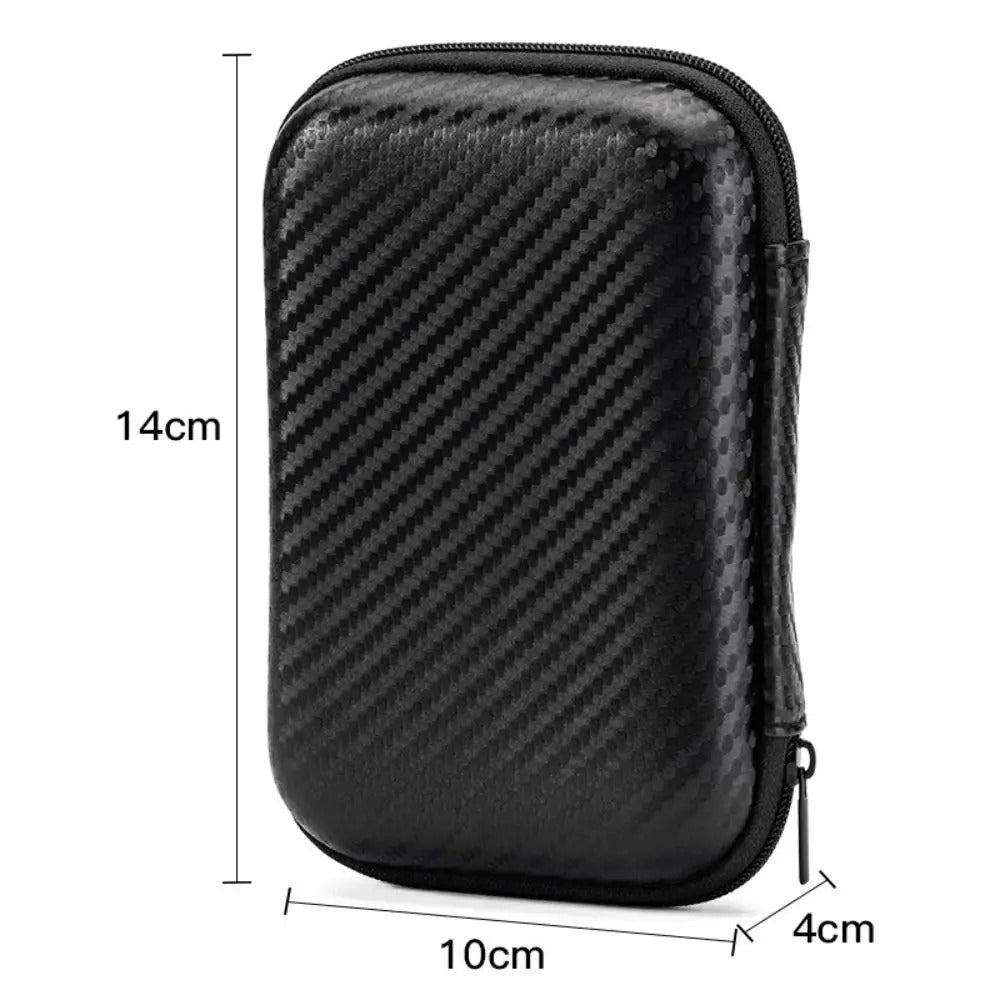 Portable EVA Phone Charger Shaver Zipper Bag Protection Case