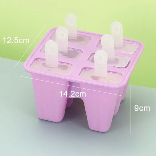 Popsicle molds 10 Pieces Popsicle Molds Silicone BPA Free Ice Pop Easy