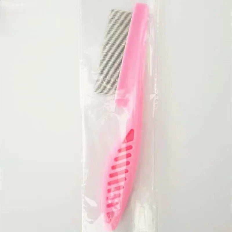 Pet Hair Shedding Comb Stainless Steel Flea Comb for Cat Dog