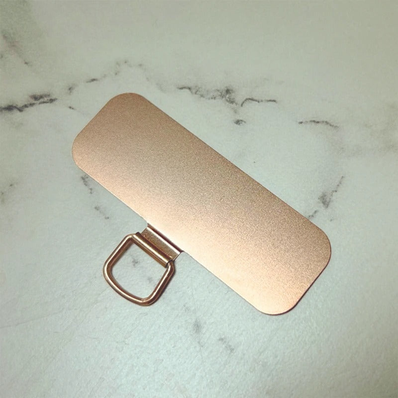 0.17mm super thin 304 stainless steel Phone Lanyard Card