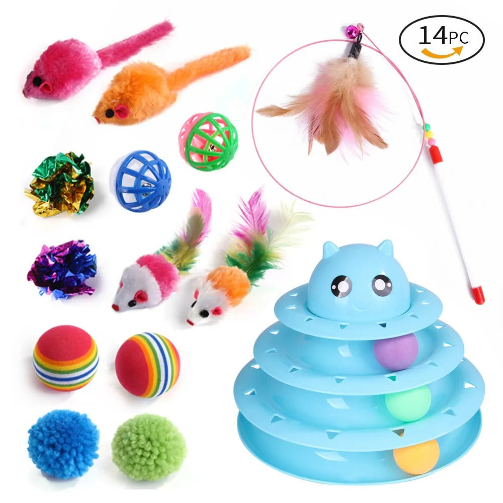 Kitten Toys Variety Cat Toy Combination Set