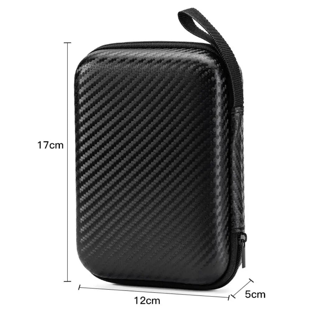 Portable EVA Phone Charger Shaver Zipper Bag Protection Case