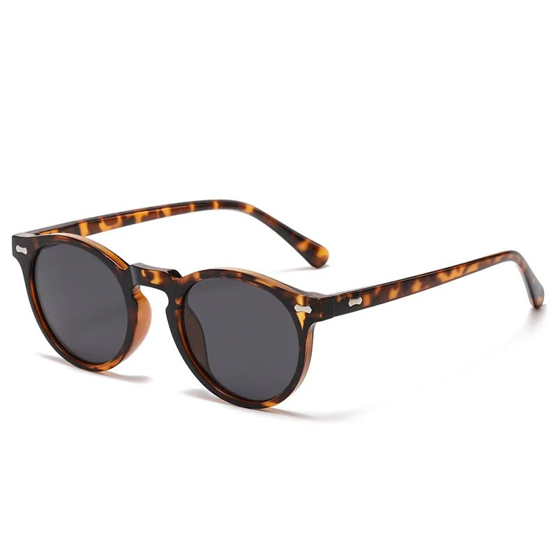 Retro Round Sunglasses Women Fashion