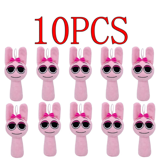 10PCS Sprunki Plush Stuffed Dolls Game Toys