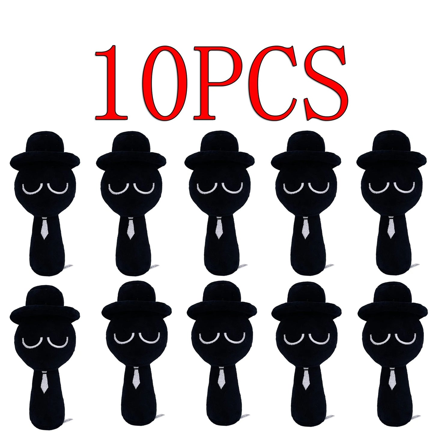 10PCS Sprunki Plush Stuffed Dolls Game Toys