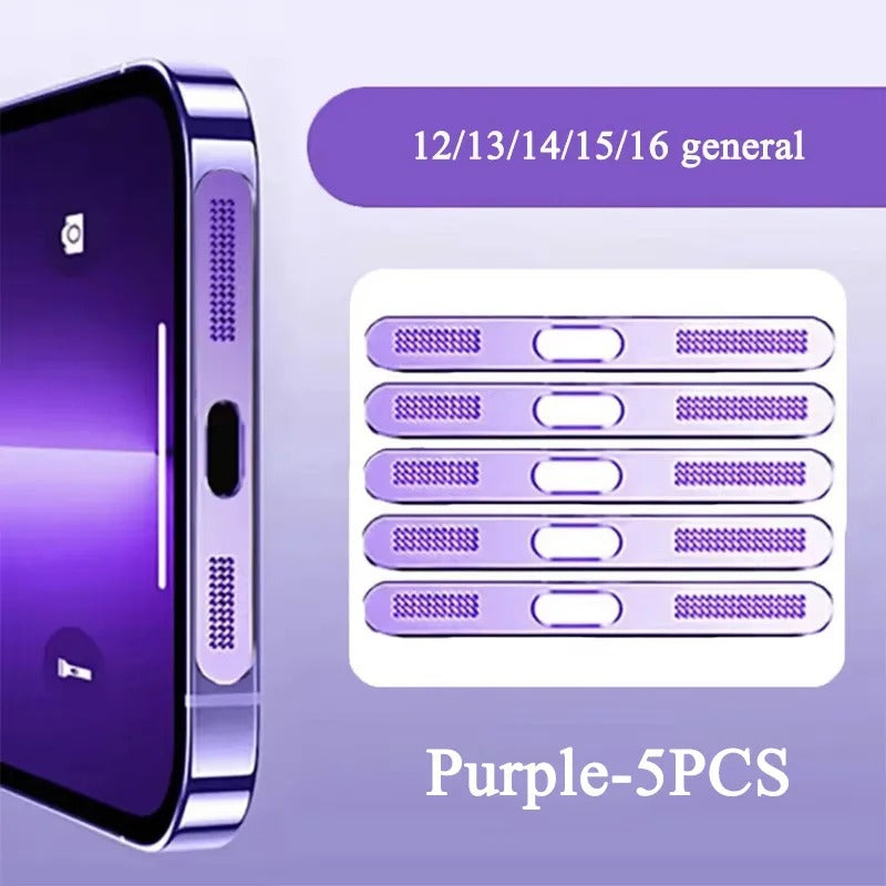 Metal Dust Net for iPhone  Max Speaker Dust Mesh Charging Port