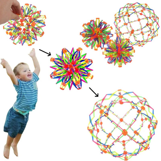 Telescopic Ball Children's Magic Outdoor Flower Ball