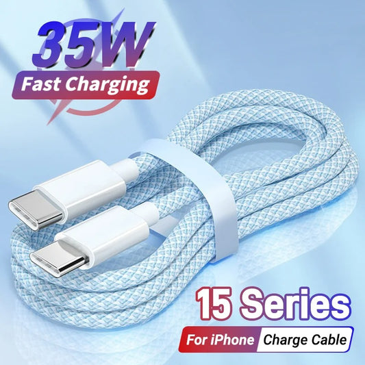 PD 35W USB C Cable Fast Charging For Apple iPhone