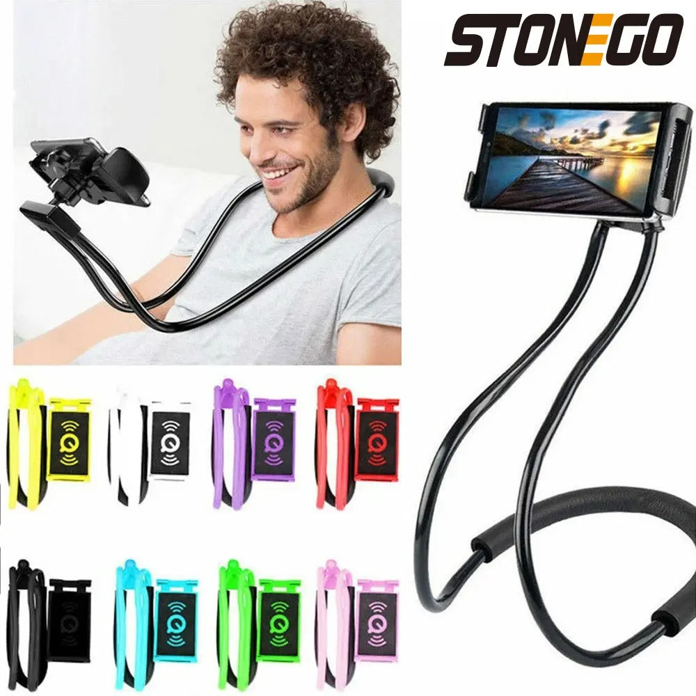 Mobile Phone Holder Hanging Neck Lazy