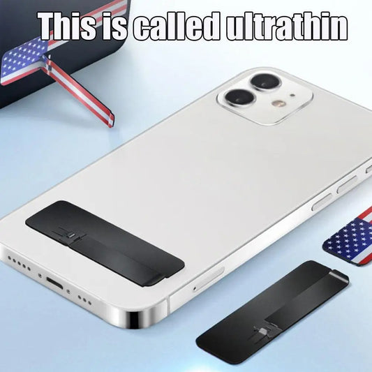Ultra-thin Mini Metal Folding Mobile Holder Stand for iPhone