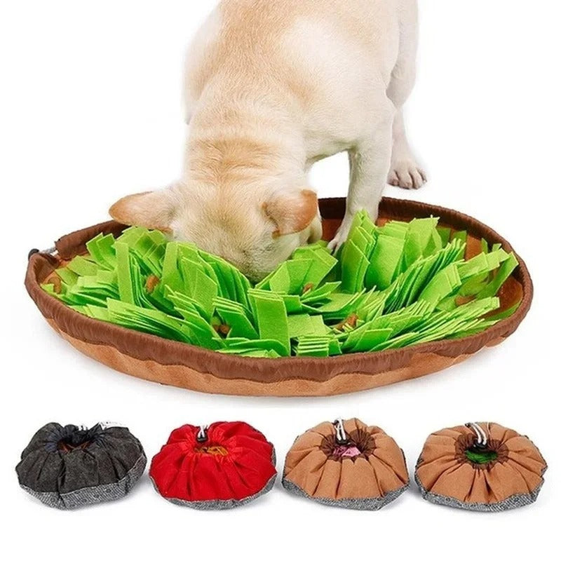 1Pc Dog Mat Pet Puzzle Toy Sniffing Training Pad Activity Blanket