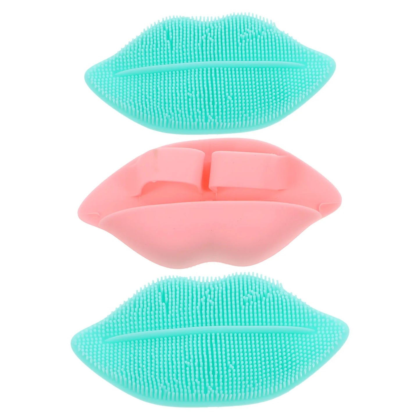 3Pcs Lip Brush Facial Cleansing Brushes For Care Tools