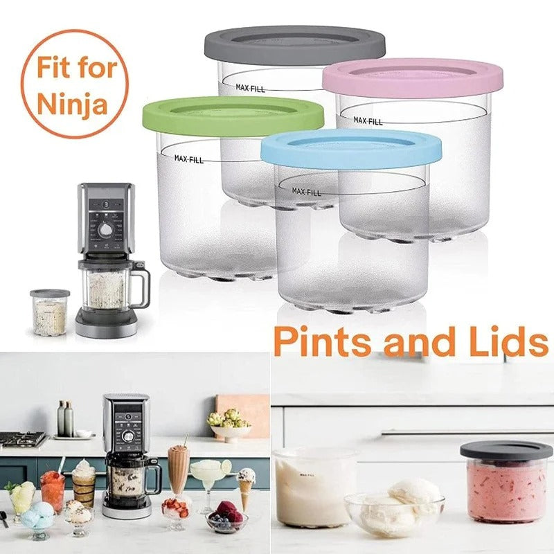 Cup For Ninja Creamie Maker Cups Reusable Can Store Ice Cream