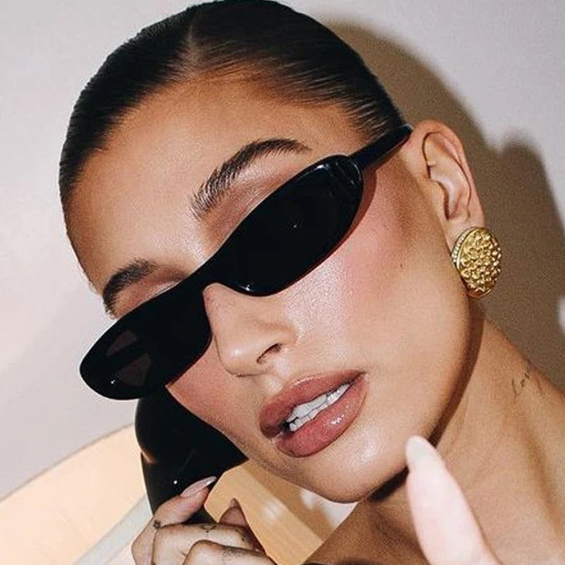 Small Frame Oval Sunglasses Women