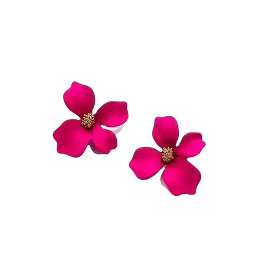Flower Shape Earring Stud For Women
