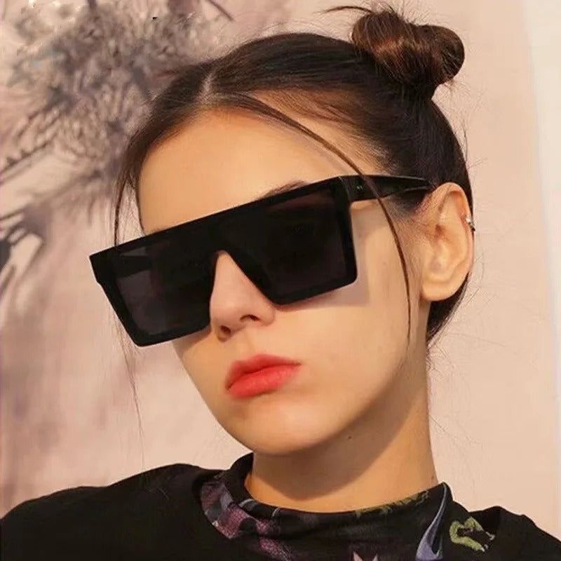 New Vintage Square Sunglasses Fashion Woman