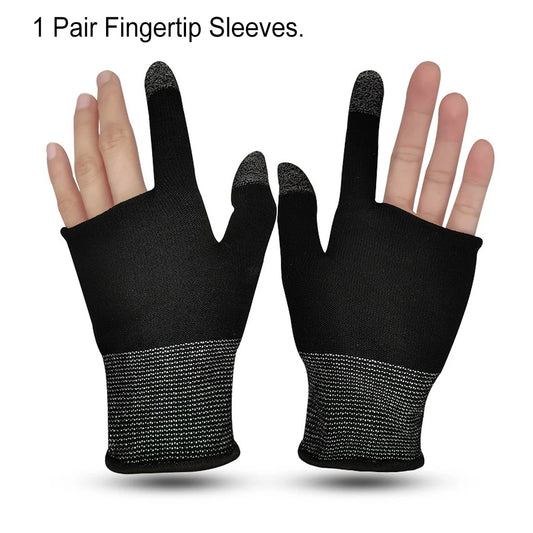 2pcs Finger Thumb Sleeve Gloves For Game