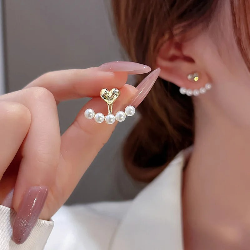 Light Luxury Imitation Pearl Stud Earrings