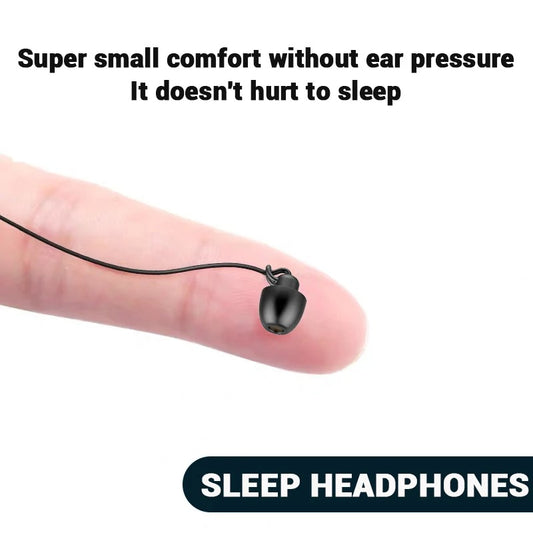 Earphone Headset Noise-Cancel Sleeping Earbud Silicone