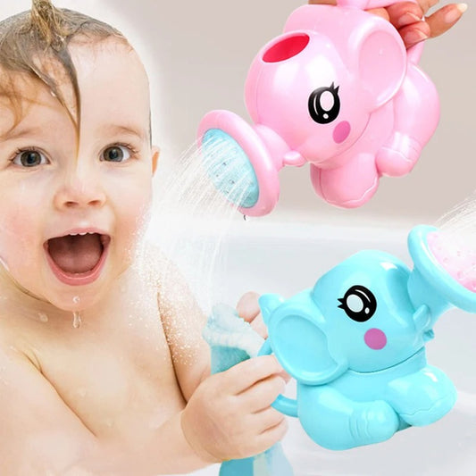 Baby Bath Toys Lovely Plastic Elephant Shape Water Spray