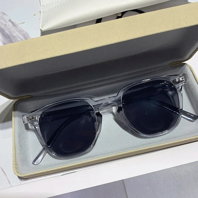 New Vintage Square Sunglasses Women