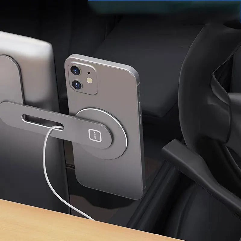 Invisible Foldaway Car Phone Mount Holder 15W Magnetic Wireless Charger