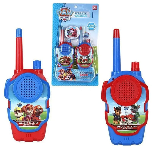 PAW Patrols Toy Walkie Talkies Outdoor Phone Radio Interphone