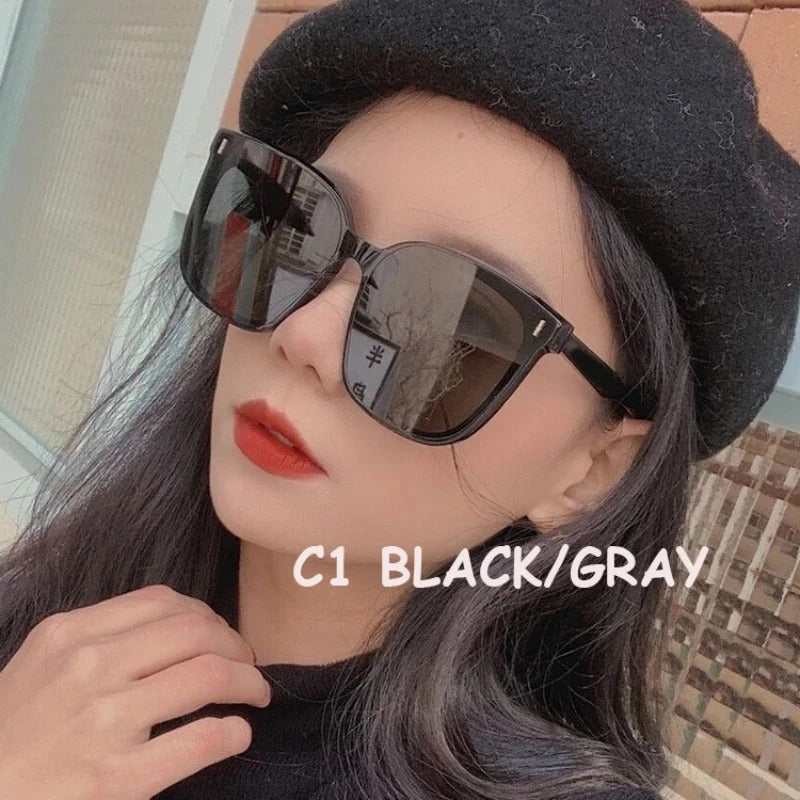 Korean Fashion Square Sunglasses Women