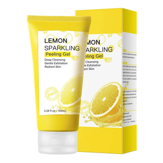 Lemon Face Wash Facial Cleanser Face Exfoliating Gel