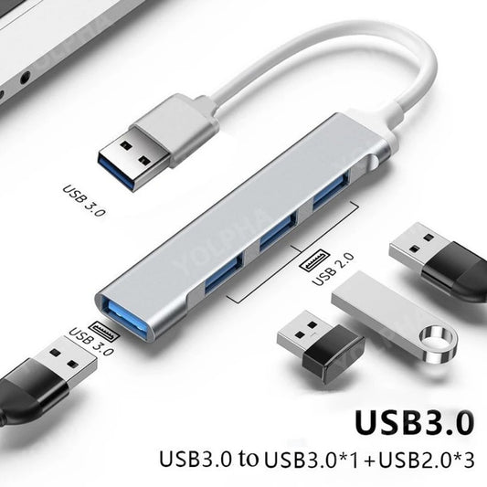 4Port USB 3.0 Hub USB Hub High Speed type c Multiport HUB