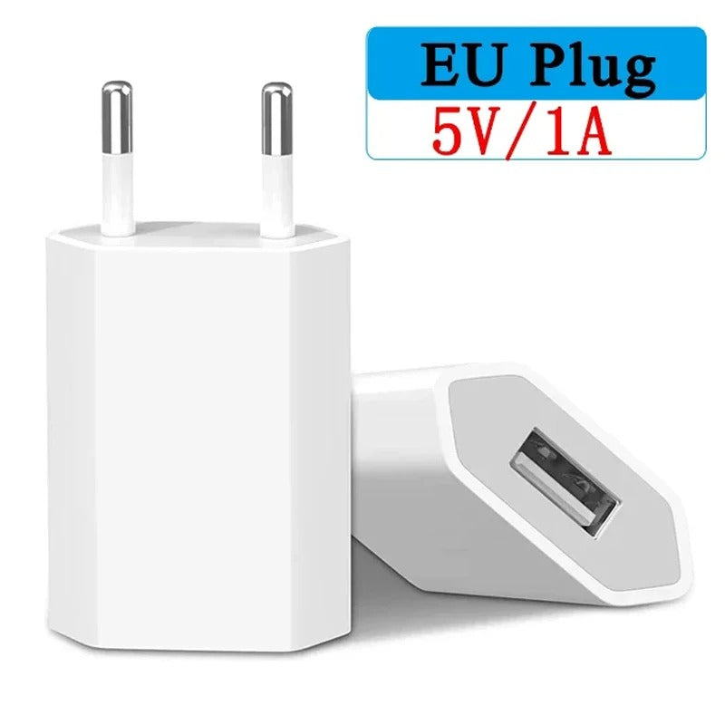 5V 1A USB Charger Travel Wall Charging Head Mobile Phone Charger Adapter